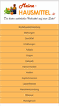 Mobile Screenshot of meine-hausmittel.de